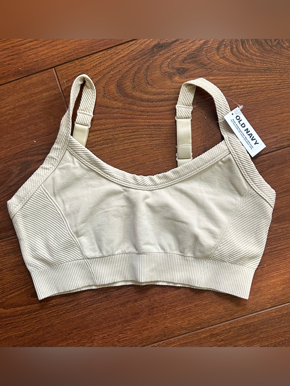 Old Navy Cream Seamless Bralette
